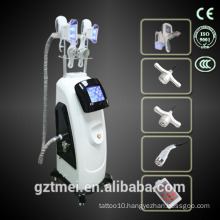 two cryolipolysis handle cavitation rf vacuum cryotherapy machine for sale